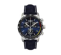 Zeppelin Night Cruise Herren Uhr analog Quarzwerk mit Leder Armband 7288-3