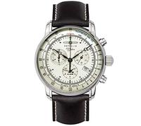 Zeppelin Uhr 100 Jahre Chronograph Alarm Leuchtblatt 8680