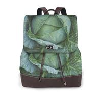 ZERAOKE Damen-Leder-Rucksack, Geldbörse, helles Kohl, luxuriöser PU-Leder-Laptop-Rucksack für Arbeit/Reisen, Diebstahlschutz, 39,6 cm (15,6 Zoll), stilvolle strapazierfähige Schultasche für