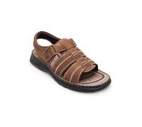 Zerimar Herren-Sandalen | Trekking-Sandalen für Herren | Wandersandalen | Herren-Sandalen aus Leder | Sommersandalen, Mokka, 44 EU