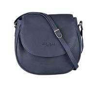 Zerimar Leder Umhängetasche Damen | Umhängetasche aus Leder | Elegante Ledertaschen | Umhängetasche | Handtasche | ABMESSUNGEN: 22x21x7 cm