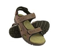 Zerimar Sandalen Herren - Leder Sandalen Herren - Wandersandalen - Sandalen für Jungen - Trekkingsandalen Herren - Herren Schuhe Sommer - Bequeme Trekkingschuhe - Braun - Größe 44