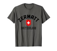 Zermatt Schweizer Flagge T-Shirt