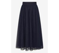 Zero Tüllrock Midi Damen mit elastischem Bund Deep Sky Größe 34