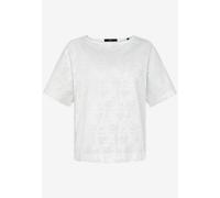 zero - Baumwoll-T-Shirt mit Stickerei - Gr. - 42