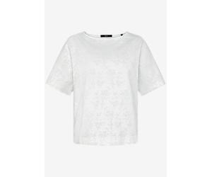 zero - Baumwoll-T-Shirt mit Stickerei - Gr. - 42