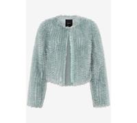 zero - Blazer-Jacke mit Struktur silver blue - Gr. - 34