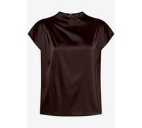 zero - Bluse Kurz 1/2 Arm 7416_Chocolate_Plum - Gr. - 40