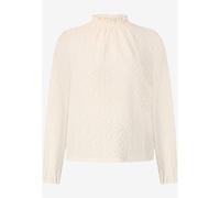 zero - Bluse mit Lochmuster eggnog - Gr. - 38