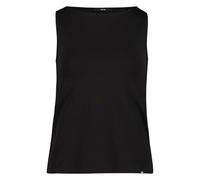 Tanktop ZERO "Damen Shirt mit U-Boot-Ausschnitt", Damen, Gr. 38, schwarz beauty, Jersey, Obermaterial: 47% Modal, 47% Baumwolle, 6% Elasthan, Basic, figurbetont normal, U-Boot-Ausschnitt, Tops Tanktop