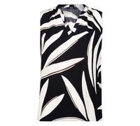 zero - Blusentop blackcream - Gr. - 42