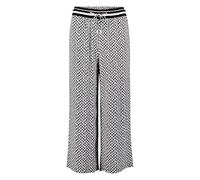 zero Damen Culotte mit grafischem Print 26 Inch 34, BlueCream