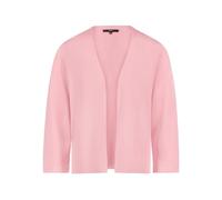 Strickjacke ZERO "Damen mit 3/4 Arm", Damen, Gr. 34, rosa (bridal rose), Obermaterial: 60% Viskose, 40% Baumwolle, Basic, normal, V-Ausschnitt, Strickjacken Strickjacke, Plain/ ohne Details (63178252-