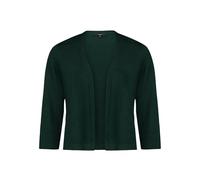 zero Damen Feinstrickjacke mit 3/4 Arm 34, Green Forest