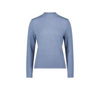 zero Damen Feinstrickpullover mit hohem Kragen 36, Flint Stone