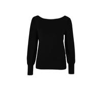 zero Feinstrickpullover Damen schwarz, 42
