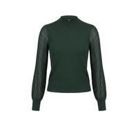 zero Damen Feinstrickpullover mit Spitzenärmeln