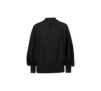 zero Feinstrickpullover Damen schwarz, 36