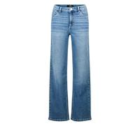 Slim-fit-Jeans ZERO "Damen Style Witney hell 32 Inch", Damen, Gr. 36, Normalgrößen, blau denim, Denim/Jeans, Obermaterial: 94% Baumwolle, 5% Elastomultiester, 1% Lyocell, unifarben, figurbetont, Jeans
