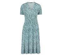 zero - Jerseykleid mit Blumenmuster dark green/blue - Gr. - 34