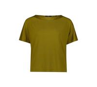 zero - T-Shirt mit U-Boot Ausschnitt fir green - Gr. - 38