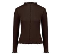 zero Damen Langarm-Shirt unifarben