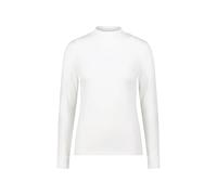 zero Damen Langarmshirt mit Stehkragen 40, Offwhite