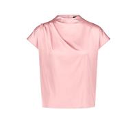 Satinbluse ZERO "Damen mit Kragen", Damen, Gr. 40, bridal rose, Satin, Obermaterial: 96% Polyester, 4% Elasthan, glänzend, figurbetont normal, eng, Blusen (61809323-40) bridal rose