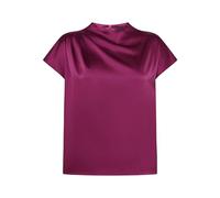 Satinbluse ZERO "Damen mit Kragen", Damen, Gr. 42, magenta lila, Blusen (36038761-42) magenta lila
