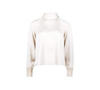 zero Satinbluse mit Stehkragen - French Oak 44