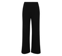 Stoffhose ZERO "Damen mit elastischem Bund 28 Inch", Damen, Gr. 40, Normalgrößen, schwarz beauty, Twill, Obermaterial: 96% Polyester, 4% Elasthan, unifarben, figurbetont lang, Hosen Stoffhose, Plain/o