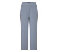 Stoffhose ZERO "Damen mit elastischem Bund 28 Inch", Damen, Gr. 40, Normalgrößen, flint stone, Twill, Obermaterial: 96% Polyester, 4% Elasthan, unifarben, figurbetont lang, Hosen Stoffhose, Plain/ohne