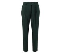 Stoffhose ZERO "Damen Stoffhose mit Gürtel 28 Inch", Damen, Gr. 34, Normalgrößen, grün (grün forest), Web, Obermaterial: 50% Polyester (Recycled), 34% Polyester, 14% Viskose, 2% Elastan. Besatz: 63% P