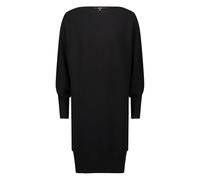 zero Damen Strickkleid strukturiert U-Boot Ausschnitt 42, Black Beauty