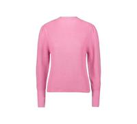 Strickpullover ZERO "Damen mit Ballonärmeln", Damen, Gr. 36, blushberry pink, Strick, Obermaterial: 50% Baumwolle, 50% Polyacryl, unifarben, figurumspielend normal, weit Bündchen krempelbar, Pullover