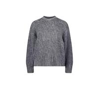 zero - Strickpullover middle grey melange - Gr. - M
