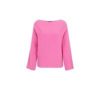 Strickpullover ZERO "Damen mit U-Bootausschnitt", Damen, Gr. 38, raspberry velvet, Strick, Obermaterial: 50% Viskose, 30% Polyester, 20% Polyamid, Strukturmuster, figurumspielend normal, U-Boot-Aussch