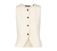 zero Damen Strickweste mit Knopfleiste Eggnog,38