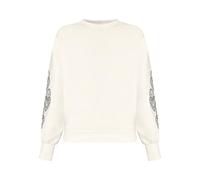 zero Damen Sweatshirt mit Aufdruck 40, Patch CreamBlue