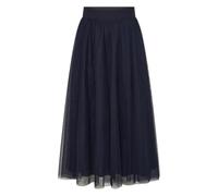 Zero Tüllrock Midi Damen mit elastischem Bund Deep Sky Größe 34
