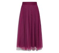 zero Damen Tüllrock mit elastischem Bund 38, Magenta Purple