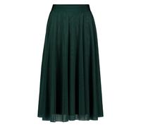 Midirock ZERO "Damen mit elastischem Bund", Damen, Gr. 40, grün forest, Tüll, Obermaterial: 100% Polyester, transparent, ausgestellt lang, Röcke, Material. (29549335-40) grün forest