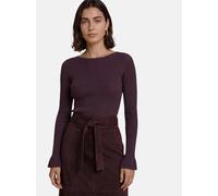 zero Feinstrickpullover Damen Viskose braun, 44