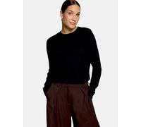 zero Feinstrickpullover Damen Viskose schwarz, 36