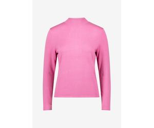 zero - Feinstrickpullover mit hohem Kragen pink - Gr. - 44