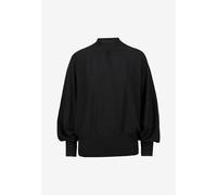 zero - Feinstrickpullover mit Stehkragen black beauty - Gr. - 36