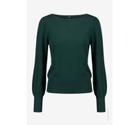 zero - Feinstrickpullover mit U-Boot Ausschnitt Green Forest - Gr. - 44