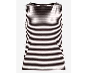 zero - Gestreiftes Tanktop braun/weiß - Gr. - 40