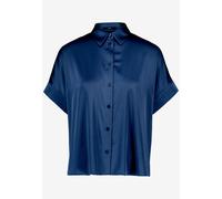zero - Hemdbluse blau - Gr. - 36