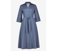 Zero - Hemdblusenkleid mit 3/4 Arm dark blue/white - Gr. - 40